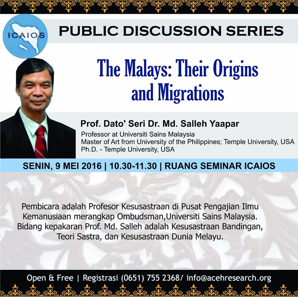 PDS : The Malays: Their Origins and Migrations