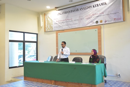 Ceramic Recognition & Analysis Training Conducted for UIN by ICAIOS