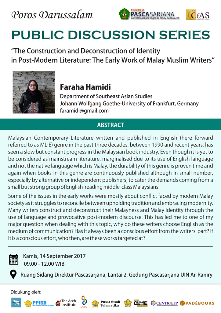 PDS : The Construction and Deconstruction of Identity in Post-Modern Literature: The Early Work of M