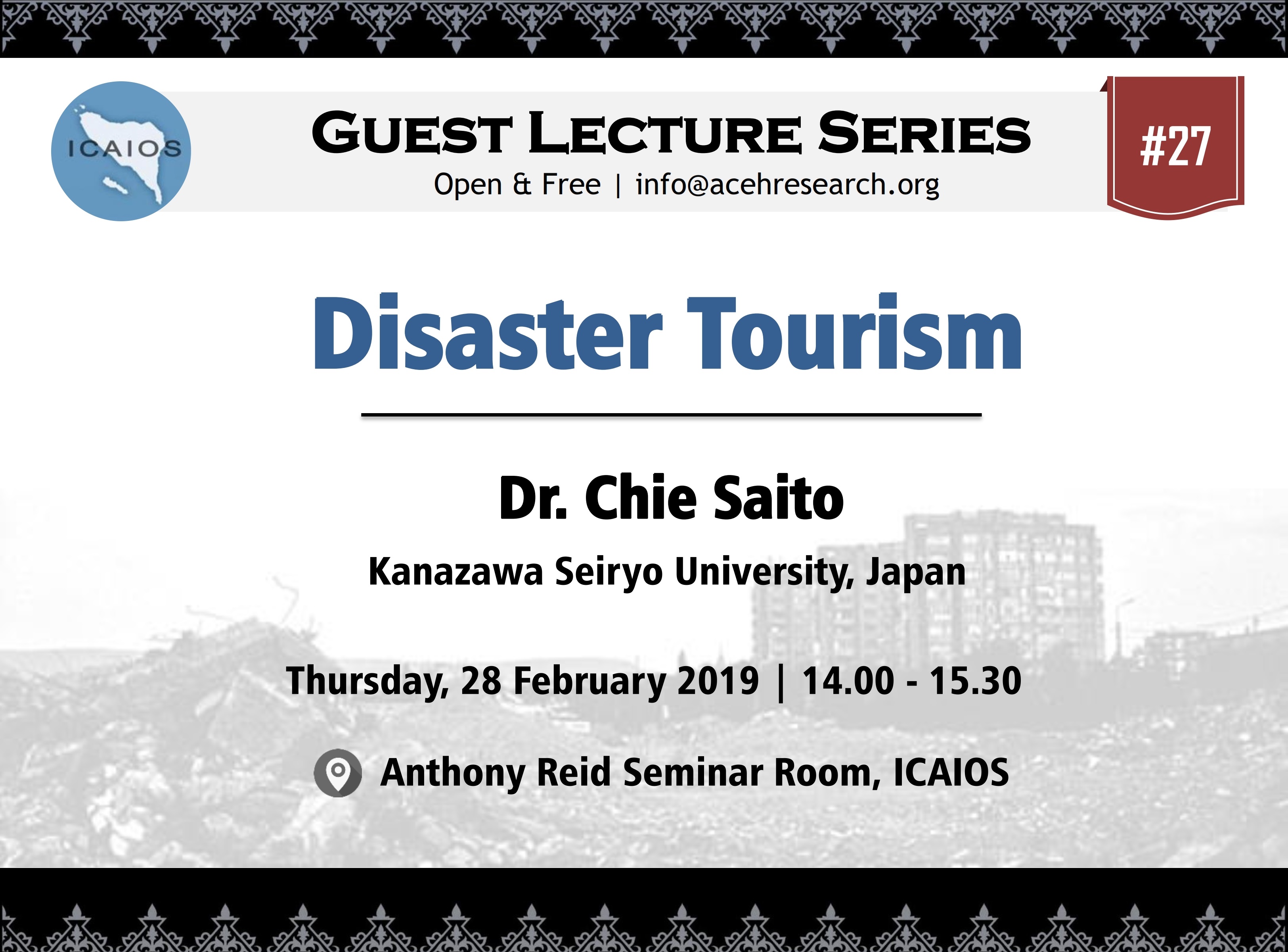 GLS #27: Disaster Tourism