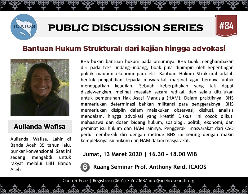 PDS #84: Bantuan Hukum Struktural: dari kajian hingga advokasi