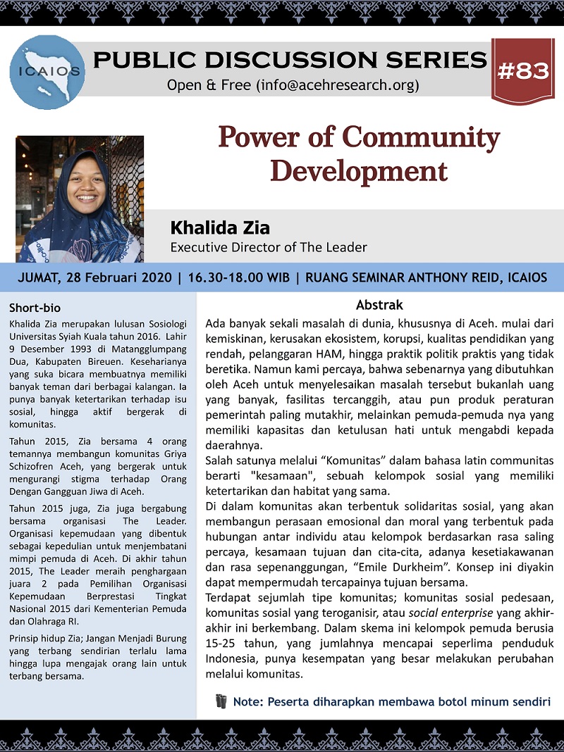PDS #83: Power of Community Development
