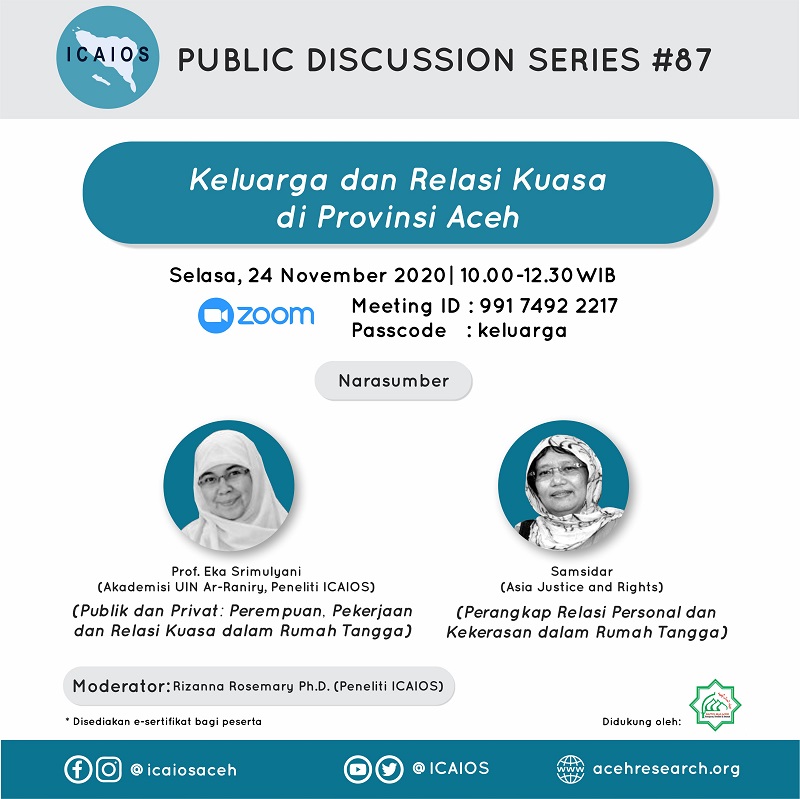 PDS #87: Keluarga dan Relasi Kuasa di Provinsi Aceh