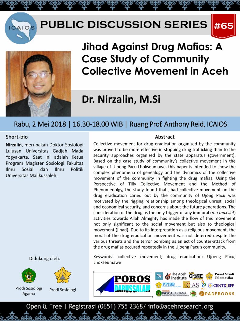 PDS #65: Jihad Against Drug Mafias: A Case Study of Community Collective Movement in Aceh