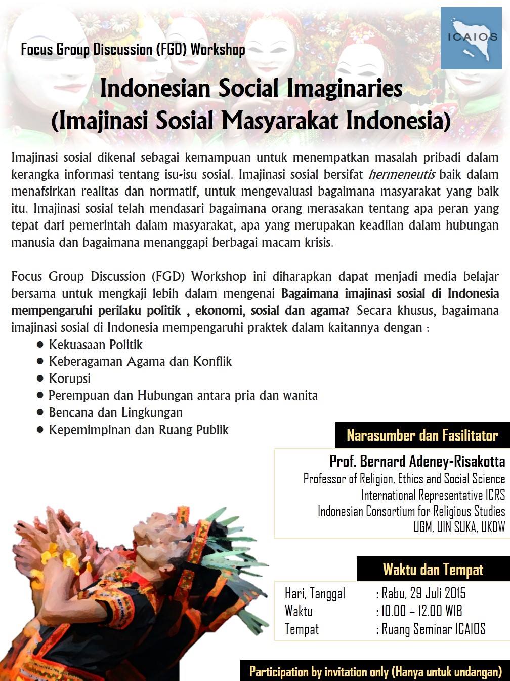 FGD: Indonesian Social Imaginaries