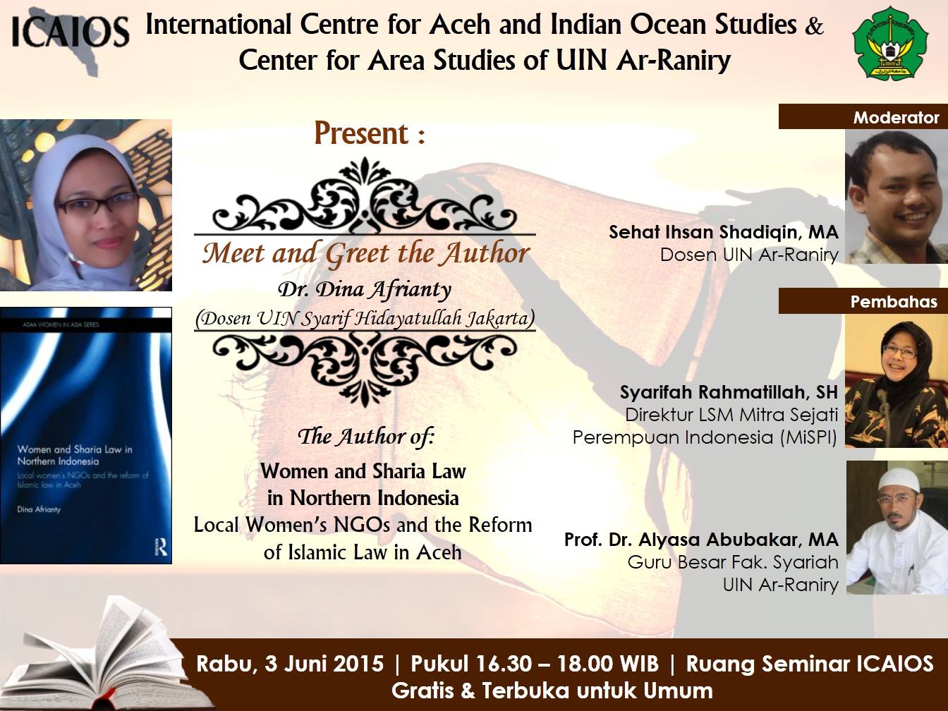 Meet and Greet the Author: Dr. Dina Afrianty