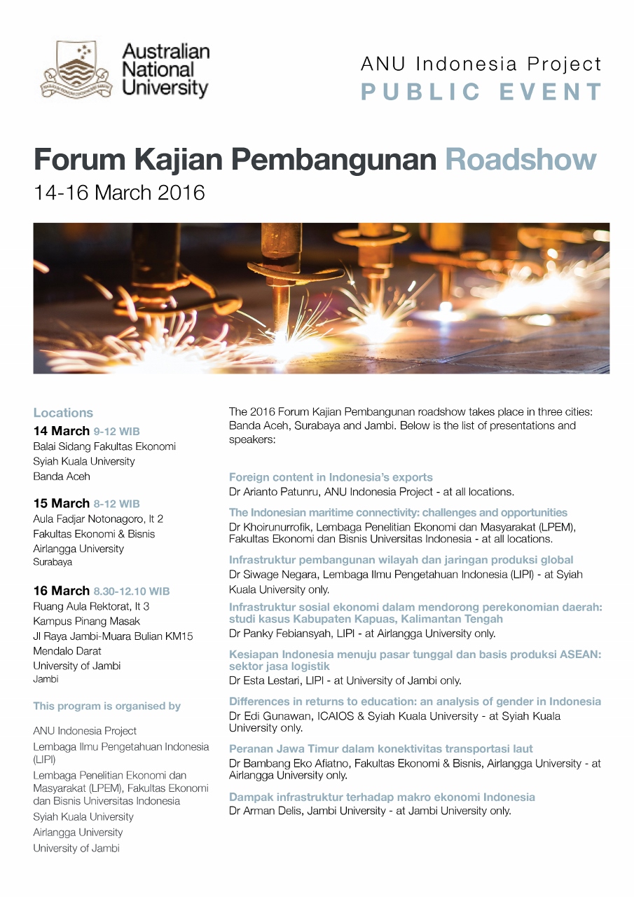 Forum Kajian Pembangunan Roadshow