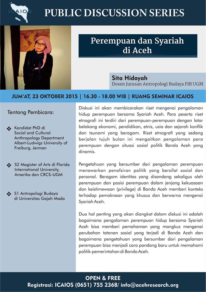 PDS: Perempuan dan Syariah di Aceh