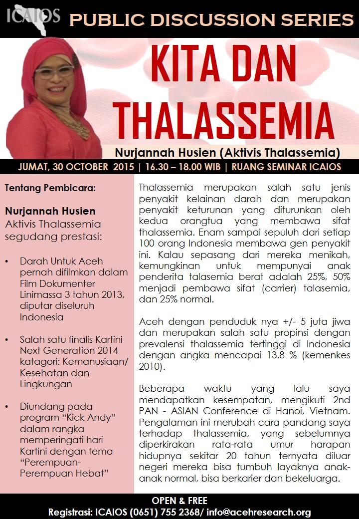 PDS: Kita dan Thalassemia