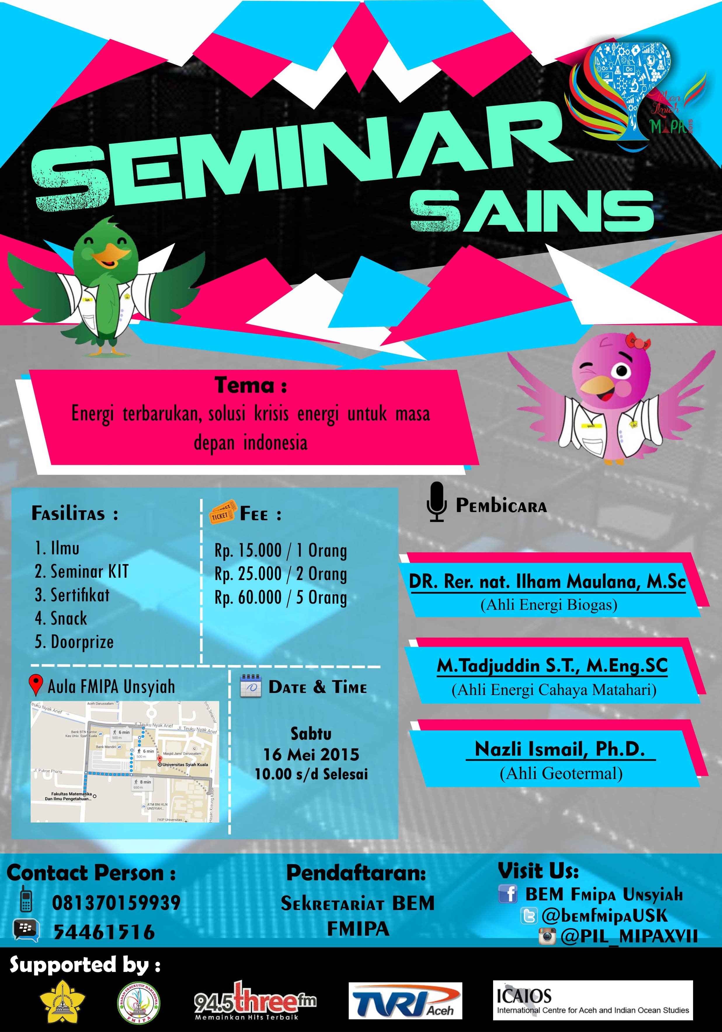 Seminar Sains FMIPA Unsyiah