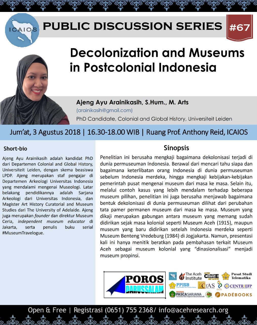 Decolonization and Museums in Postcolonial Indonesia
