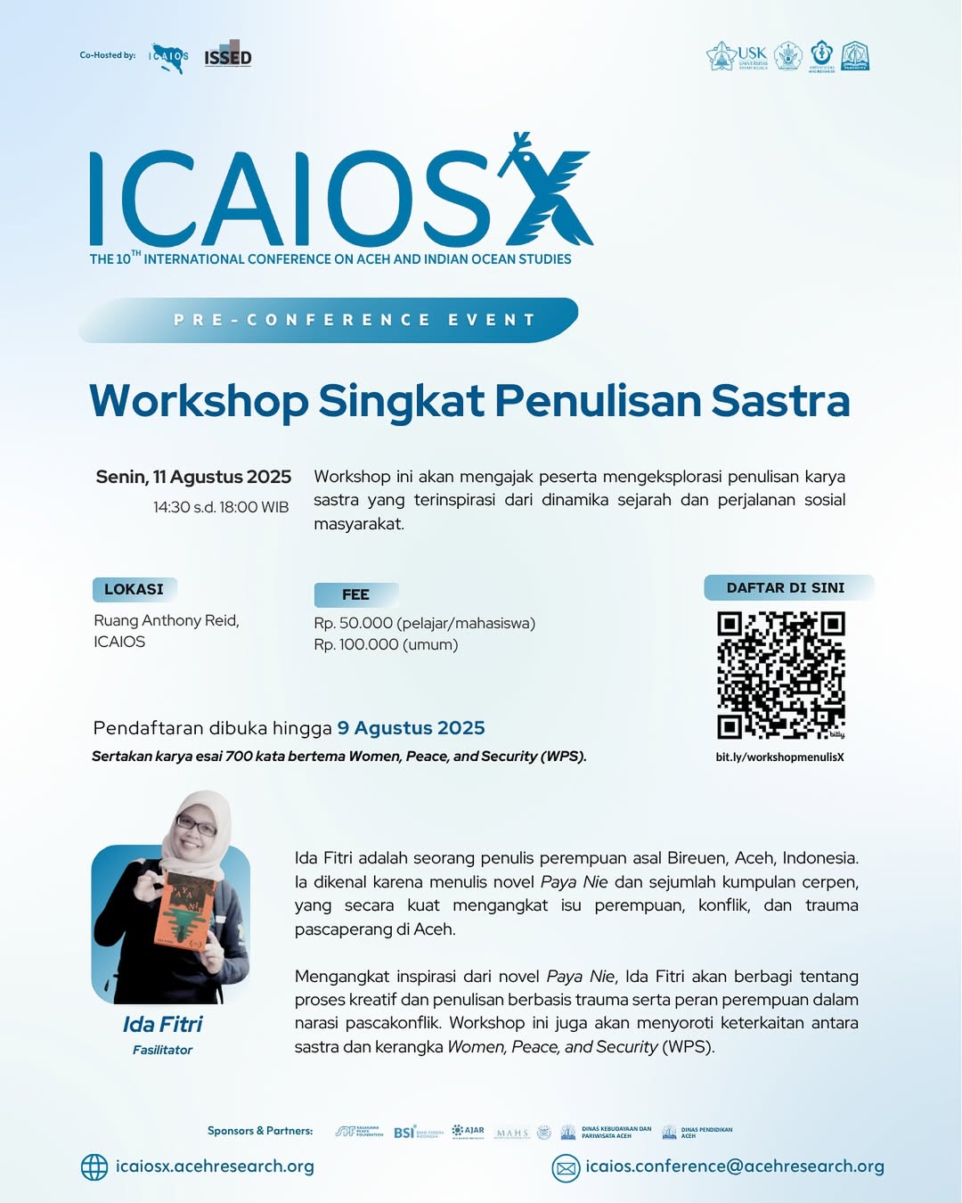 Workshop Singkat Penulisan Sastra