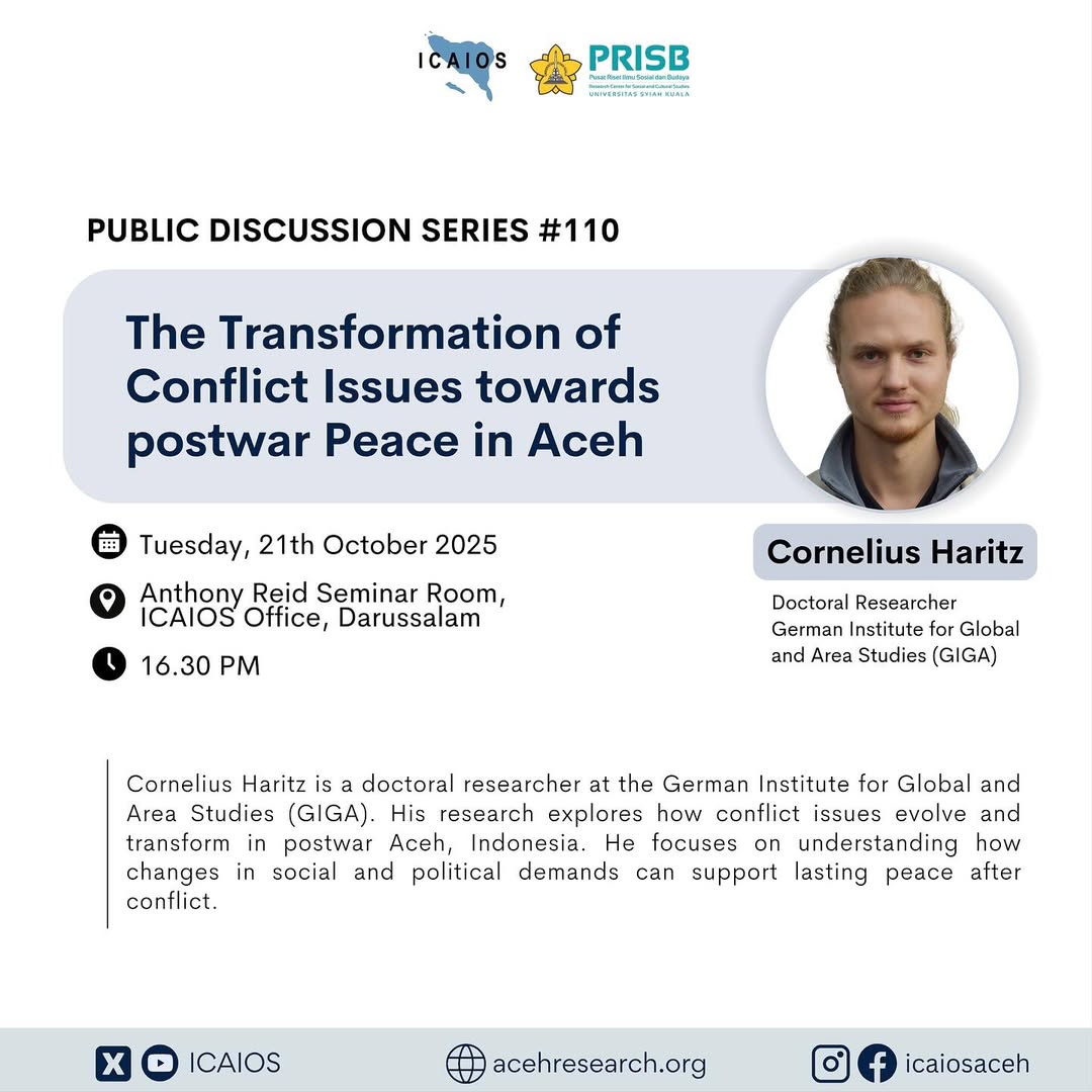 The Transformation of Conflict Issues towards postwar Peace in Aceh