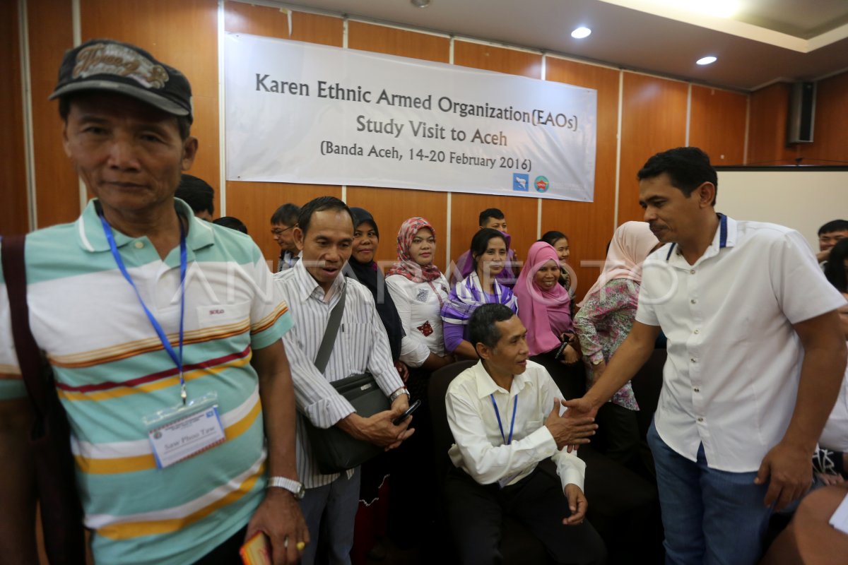 Kelompok Bersenjata Myanmar Pelajari Perdamaian Aceh